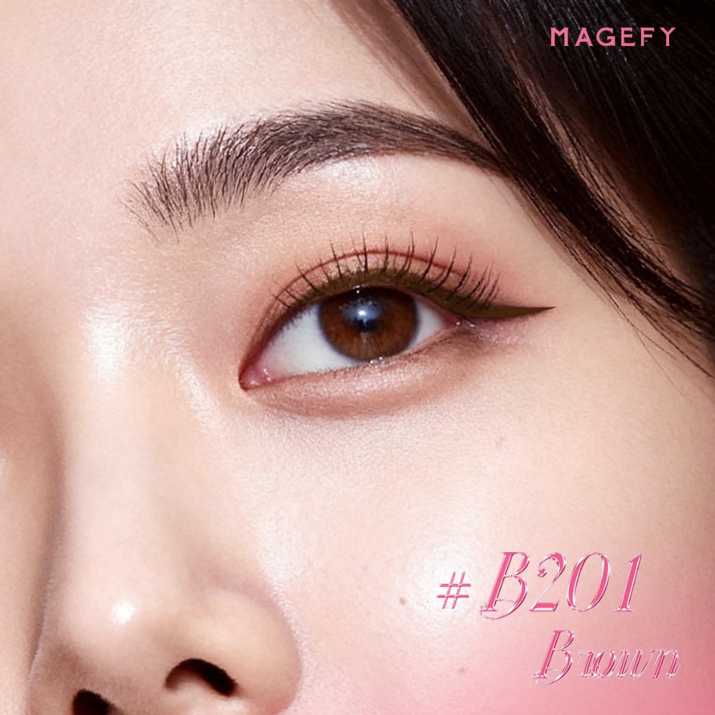 【Limited 】Bút kẻ mắt MAGEFY dạng lỏng lâu trôi nhanh khô chống nhòe và chống nước 0.01mm | BigBuy360 - bigbuy360.vn