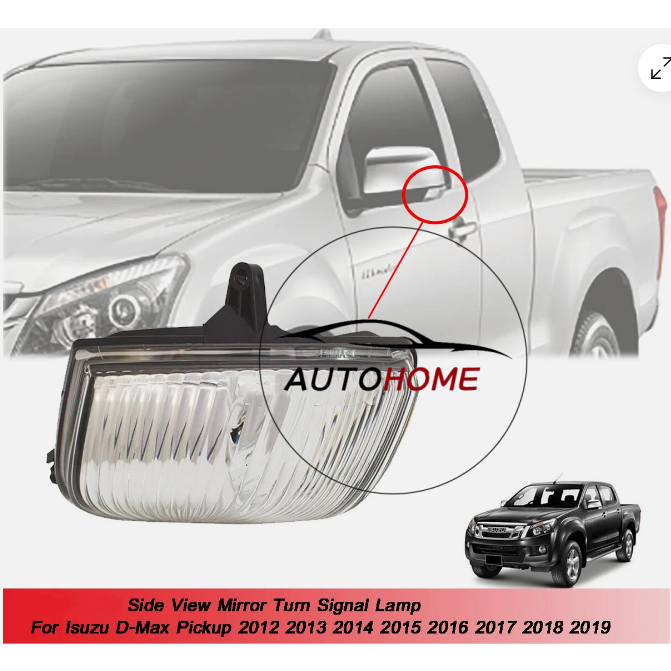 Đèn LED Gương Bên Đèn Cho ISUZU D-Max DMAX 2012-2019 MUX MU-X 2013-2019