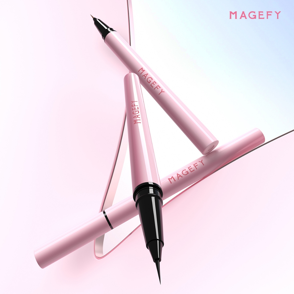 【Limited 】Bút kẻ mắt MAGEFY dạng lỏng lâu trôi nhanh khô chống nhòe và chống nước 0.01mm | BigBuy360 - bigbuy360.vn