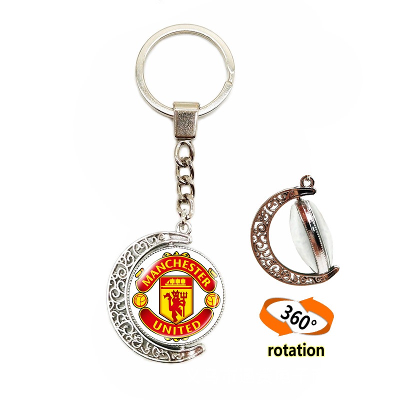 Móc khóa lưỡi liềm Logo đội Manchester United FC