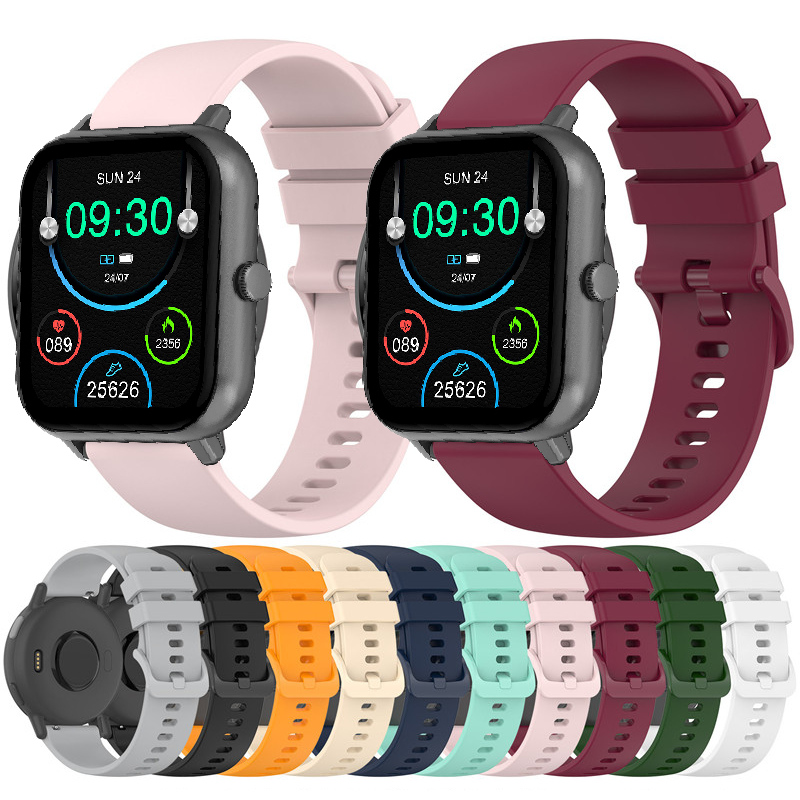 Dành cho dây đeo đồng hồ silicon mềm Goojodoq Fb033 20mm