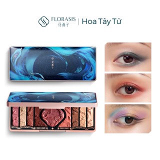  Florasis   Hoa Tây Tử   Bộ Trang Điểm Đa Năng Birds of the Phoenix – Phấn Má & Highlight Bách Điểu Triều Phụng 12.8g 
