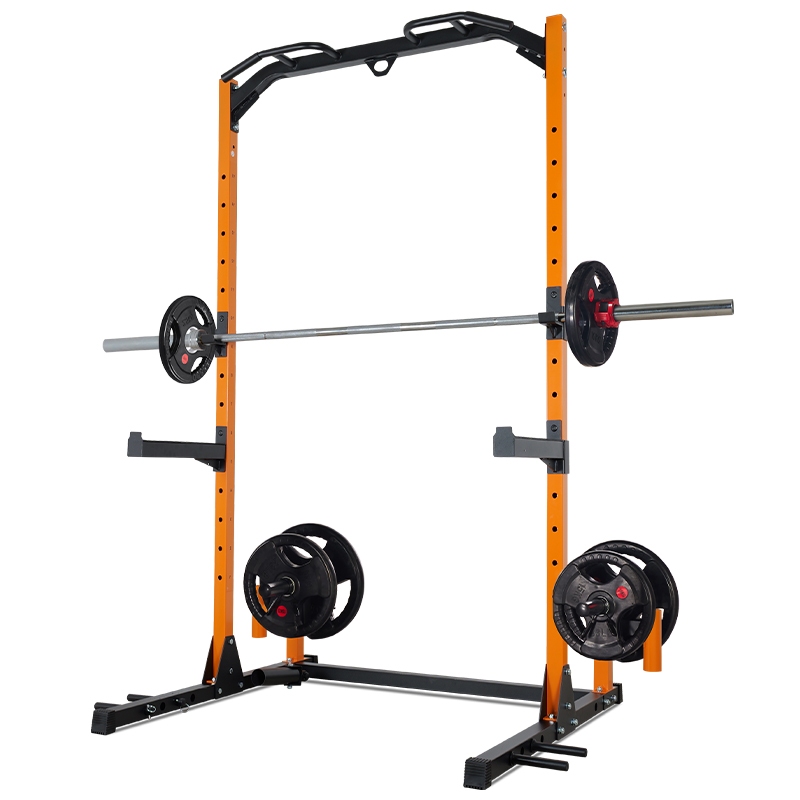 Khung rack,gánh tạ đòn,Squat đa năng điều chỉnh chiều cao 2.20m - ống thép dày 2mm chịu tải 300kg | BigBuy360 - bigbuy360.vn