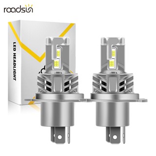  Roadsun 2 Chiếc H4 H7 H1 H11 9005 HB3 9006 HB4 Bóng Đèn Pha Ô Tô LED 120W 24000LM 6000K 9003 HB2 Đèn Sương Mù Hi   Lo Beam Đèn Tự Động Với Quạt Turbo 400% Sáng Cắm Và Chạy Chống Thấm Nước 