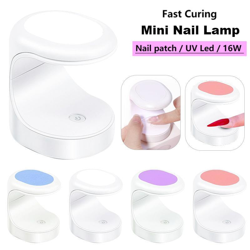 Mini nail dryer UV lamp nail enhancement machine Single finger gel polishing nail dryer LED nail lam