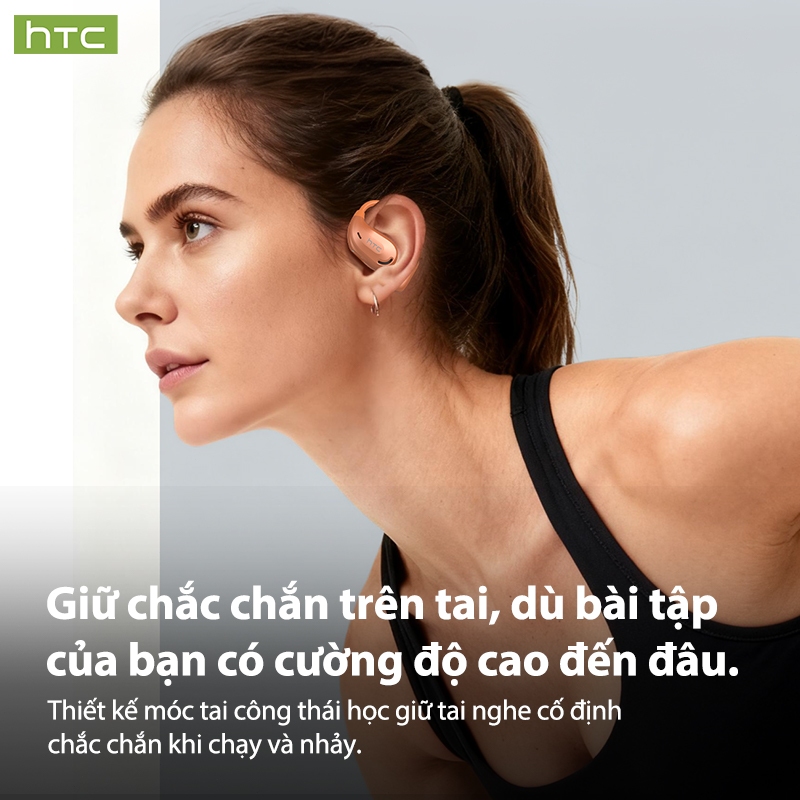 HTC NE47 Tai Nghe Phiên Dịch AI Dịch Bluetooth 6.0 thuật thời gian thực OWS HD Gọi HiFi stereo Tai nghe không dây Khử tiếng ồn thông minh Cuộc sống chống nước IPX5 | BigBuy360 - bigbuy360.vn