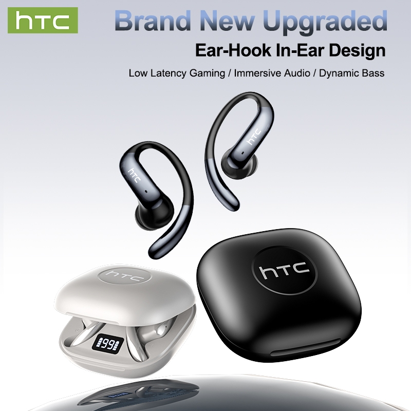 HTC NE63 AI   Tai nghe không dây dịch Bluetooth 6.0 thời gian thực thông minh có màn hình LED Tai nghe doanh nghiệp Tai nghe âm thanh nổi 3D có Mic Hifi Music IPX6 Tai nghe thể thao chống nước | BigBuy360 - bigbuy360.vn