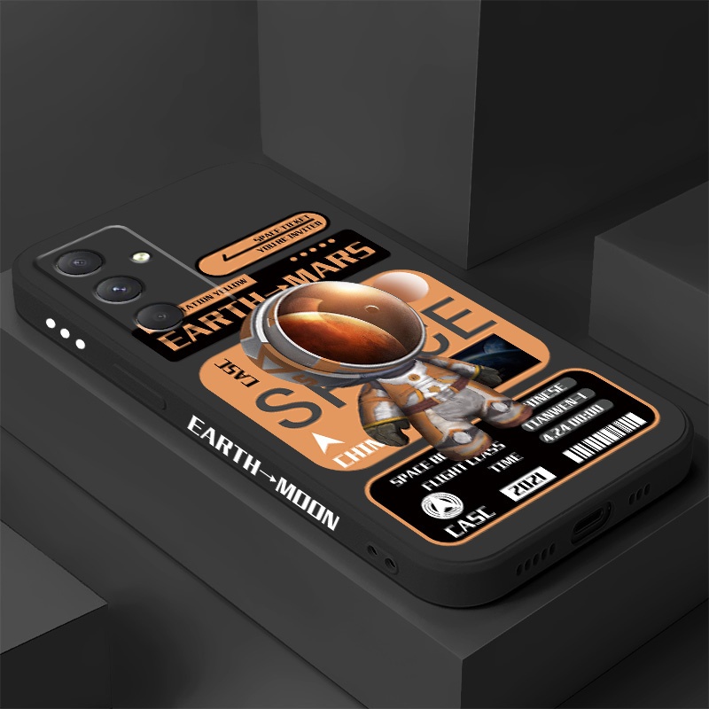 Ốp Điện Thoại Phi Hành Gia Cũ Cho Samsung Galaxy A54 A34 A24 A14 A04 A04S A04E A73 A53 A33 A23 A13 A