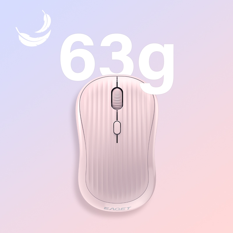 Chuột không dây Mini màu Macaroon EAGET EM18 (63g) | BigBuy360 - bigbuy360.vn