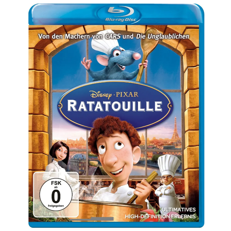 BD Blu-ray Phim Hoạt Hình CD < Cooking Mouse King / Food Story > [25Y89] 2007 American Fantasy Hài H