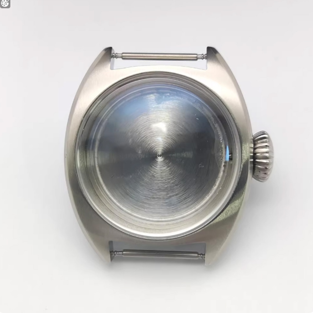 Vỏ đồng hồ W10 hoàn thiện chải Phụ kiện chống nước và chống trầy xước cho chuyển động NH34A / NH35A 