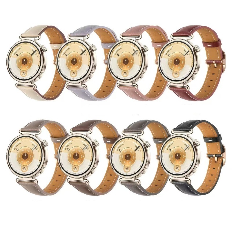 Thích hợp cho dây da Huawei GT6, dây đeo Huawei WATCH GT6, Dây đeo đồng hồ Huawei, đeo phổ thông 18m