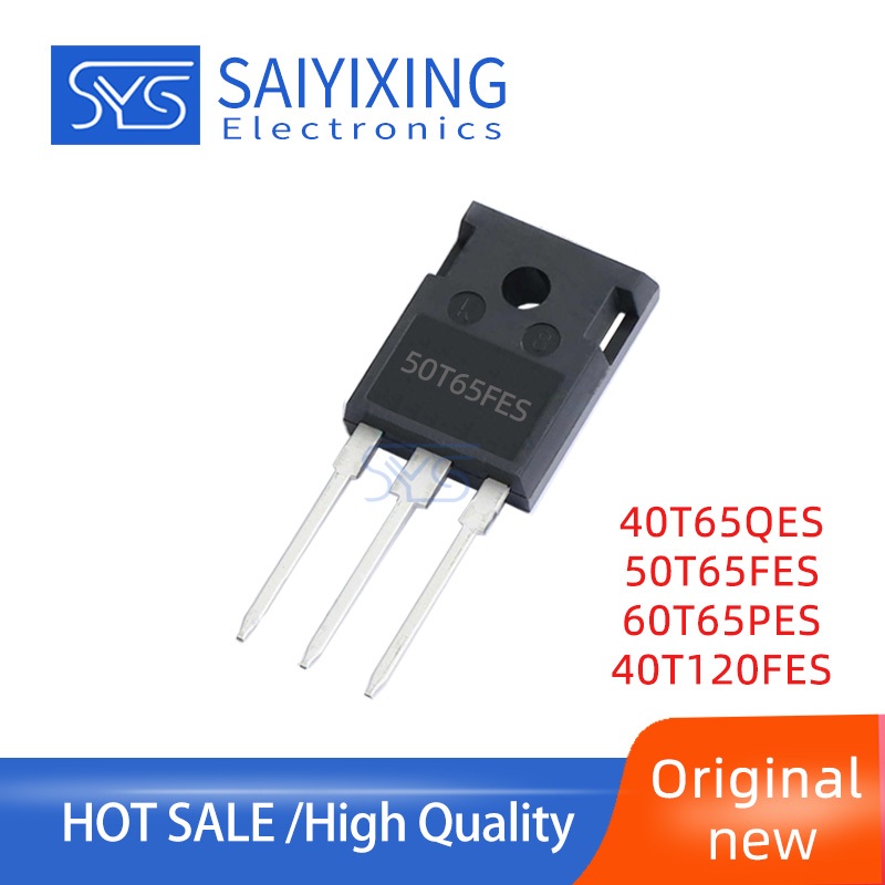 2 Chiếc Chính Hãng 40T65QES 50T65FES 60T65PES 40T120FES TO-247 Điện Transistor MBQ40T65QES MBQ50T65F