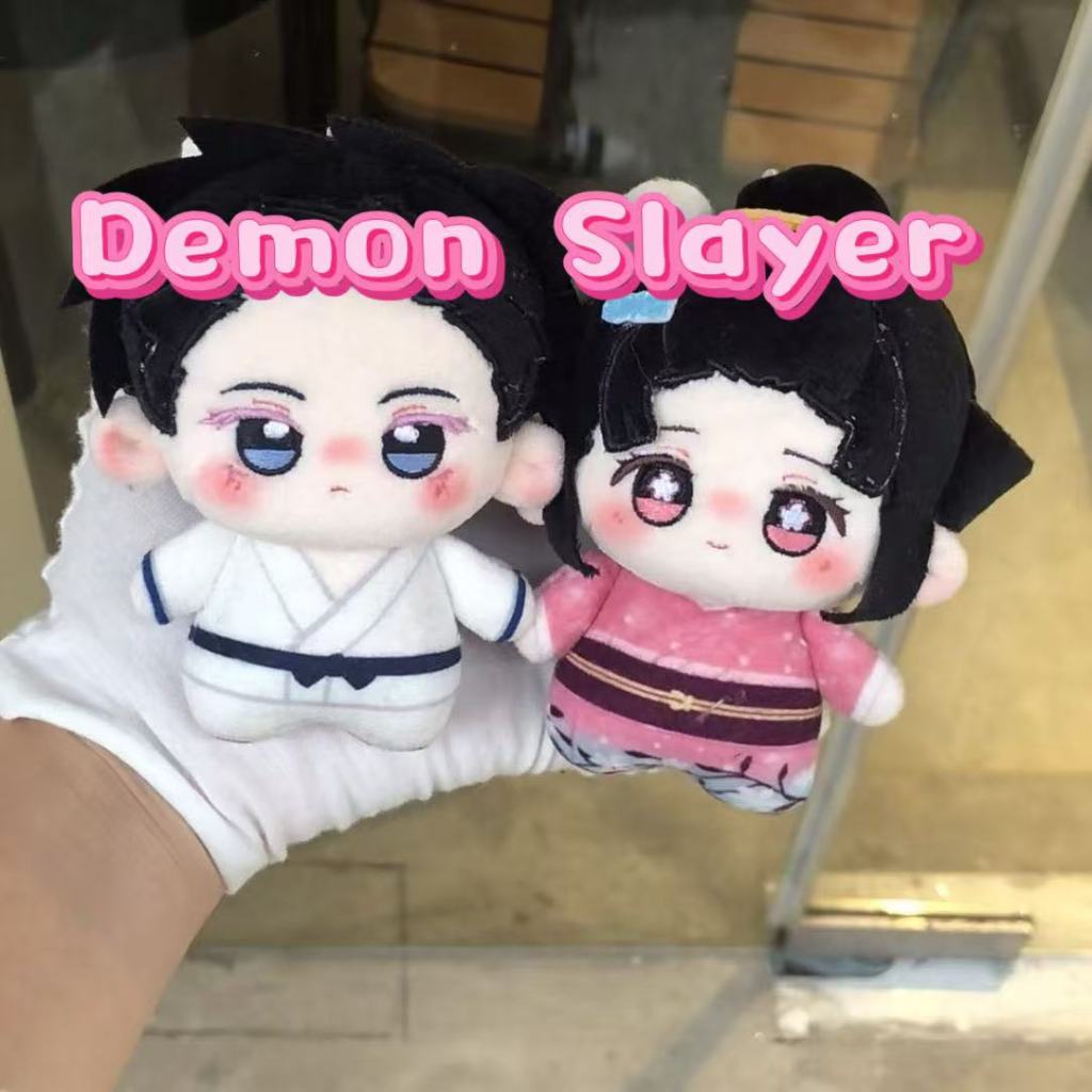 Anime Demon Slayer Sang Trọng Búp Bê Dễ Thương Hakuji Akaza Koyuki Nhồi Bông Móc Khóa Đồ Chơi Trẻ Em