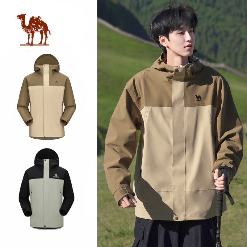  Áo khoác ngoài trời CAMEL CROWN dành cho nam Áo khoác chống gió 