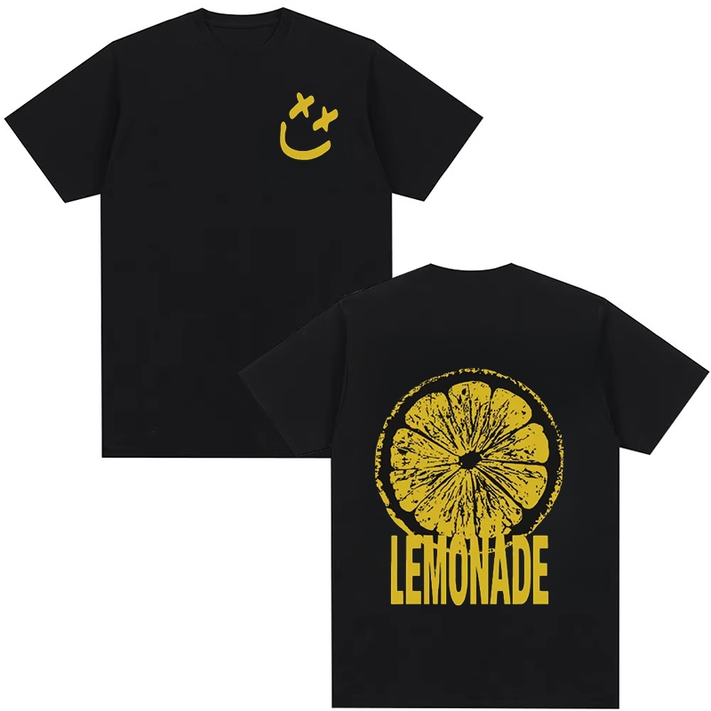 Louis Tomlinson Lemonade Tour 2025 Áo thun Cotton thời trang nam in hình
