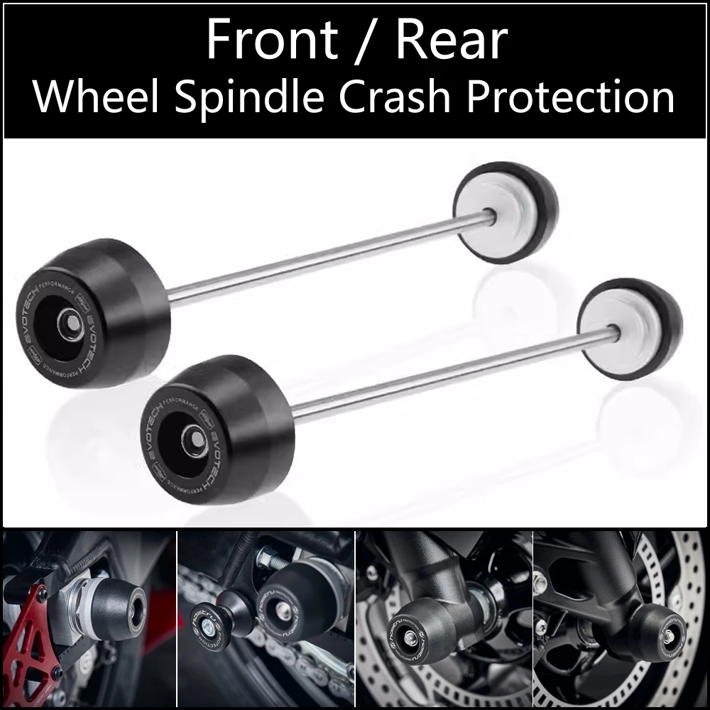 Xe Máy Phía Trước Bánh Sau Dĩa Thanh Trượt Cho Kawasaki Ninja ZX-10R ZX-10RR ZX10R ZX10RR Moto Phụ K