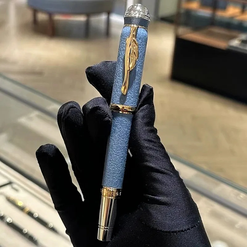 Bán buôn Phiên bản giới hạn Johann Wolfgang von Goethe Classics Bút máy Con lăn Bút bi Màu xanh đen 