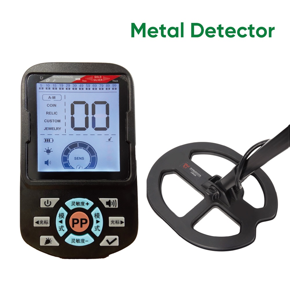 Máy dò kim loại chuyên nghiệp GOYOJO H-30 Vàng ngầm Công cụ tìm kiếm độ chính xác cao chống nước để 