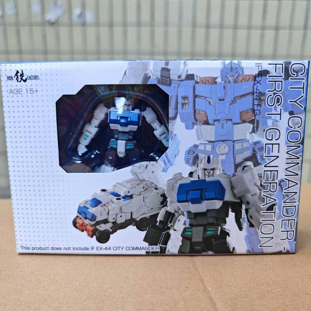 IronFactory IF EX-44FG City Commander Mini Thế hệ đầu tiên Hình hoàn chỉnh