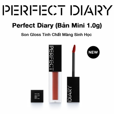 Perfect Diary Biolip Essence Matte Lip Glaze Phiên bản Mini 1g