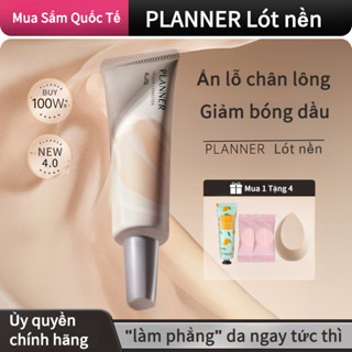  🎗️Mua 1 Tặng 4🎗️Planner trang điểm trước khi  sơn chất lỏng sửa chữa kem cách ly kem nền dưỡng 