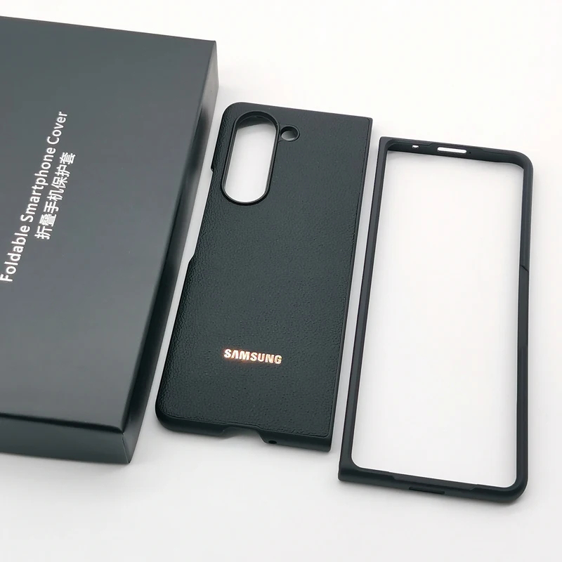 Dành Cho Samsung Galaxy Z Fold 6 5 4 3 Fold6 Fold5 Bao Da Sang Trọng Có Thể Gập Lại Bao Da Bảo Vệ To