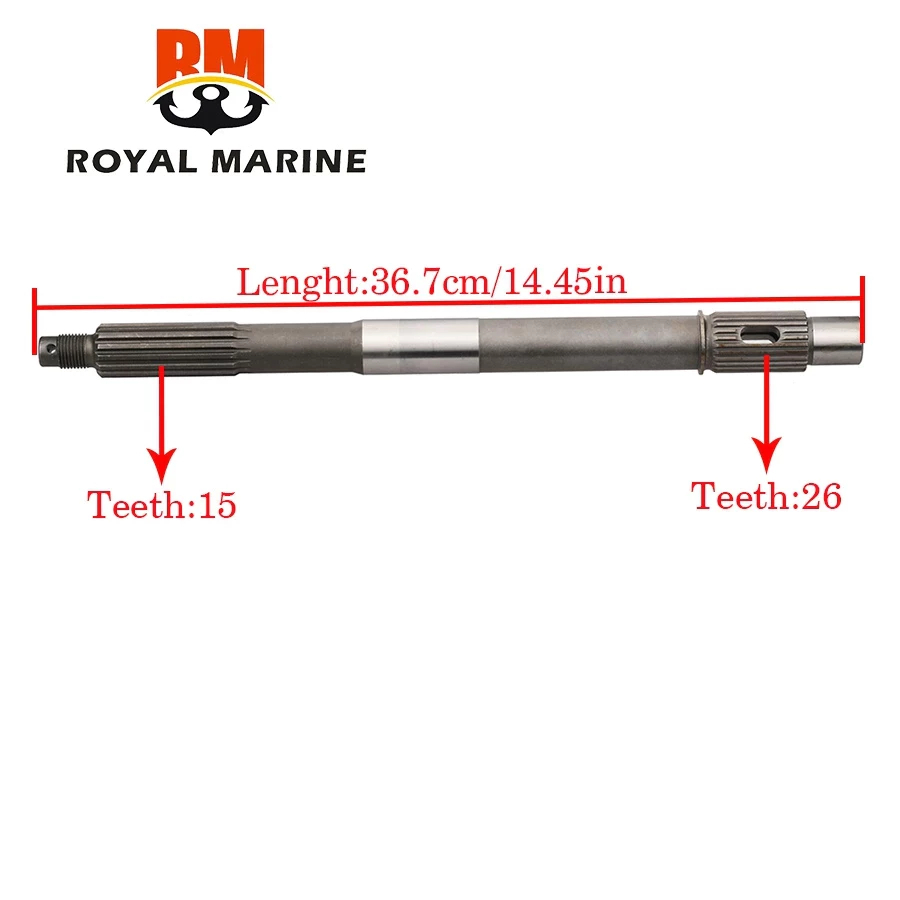 688-4611-00 PROPELLER SHAFT cho Yamaha Outboard 50HP 60HP 70HP 75HP 85HP 90HP F40 F45 FT50 bộ phận đ