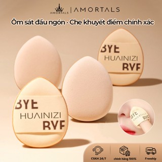  Kem nền che khuyết điểm ngón tay AMORTALS phấn nền Bông phấn trang điểm Bọt biển trang điểm 