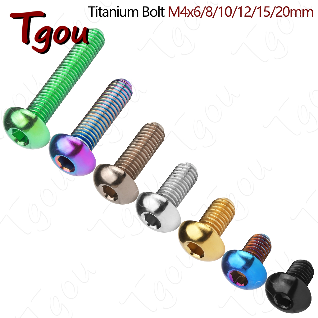 Ốc Vít Titan M4x6 / 8 / 10 / 12 / 15 / 20mm Cho Xe Đạp