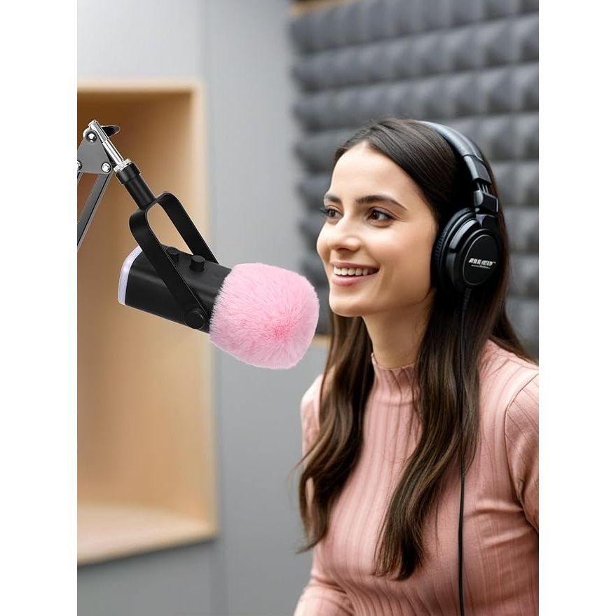 Bộ lọc Blue Yeti Pop cho micrô Yeti màu xanh, Vỏ micrô | Kính chắn gió Mic | Lông Gió Muff Cho Xanh 