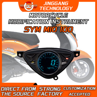 JG Đồng hồ điện tử cho YAMAHA LCD LED cho MIO 100 / MIO SPORTY / Mio Smile JG080