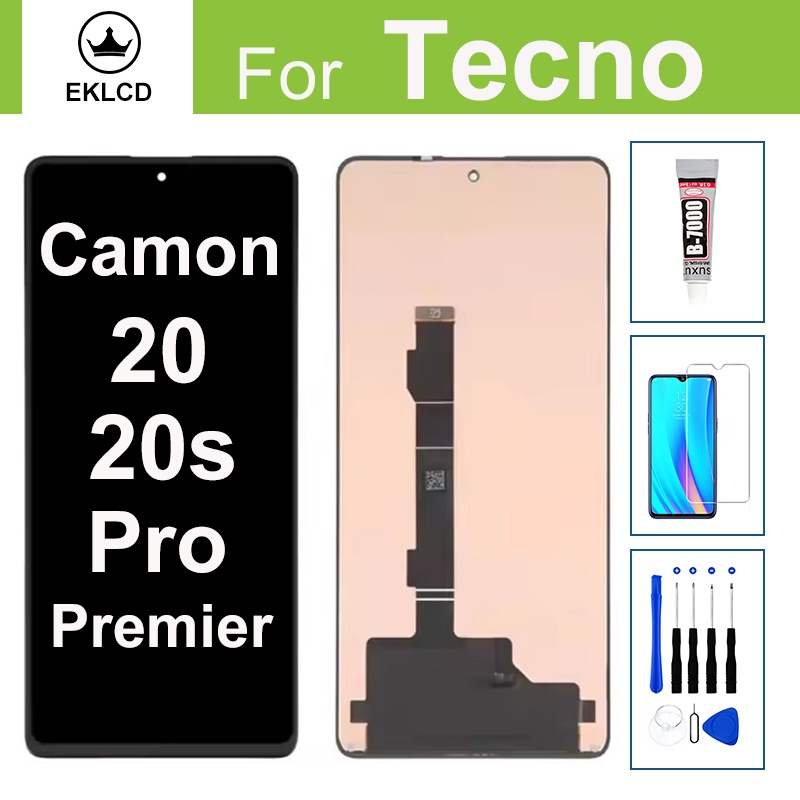 Màn Hình LCD Cho Tecno Camon 20 20s Pro Premier 5G CK6 CK6n CK7n CK8n CK8nB CK9n Bộ Số Hóa Màn Hình 