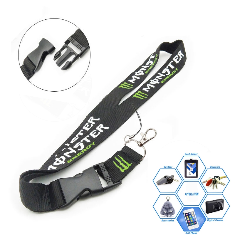 Dây Năng Lượng Điện Thoại Di Động Cổ Sling Cho Thẻ Sinh Viên ID Huy Hiệu Dây Móc Khóa Chống Rơi Slin