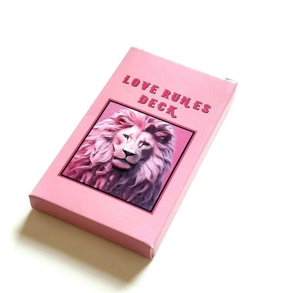 10.3 * 6cm Love Runes Deck Love Runes Deck Trò chơi bài bảng tiếng Anh