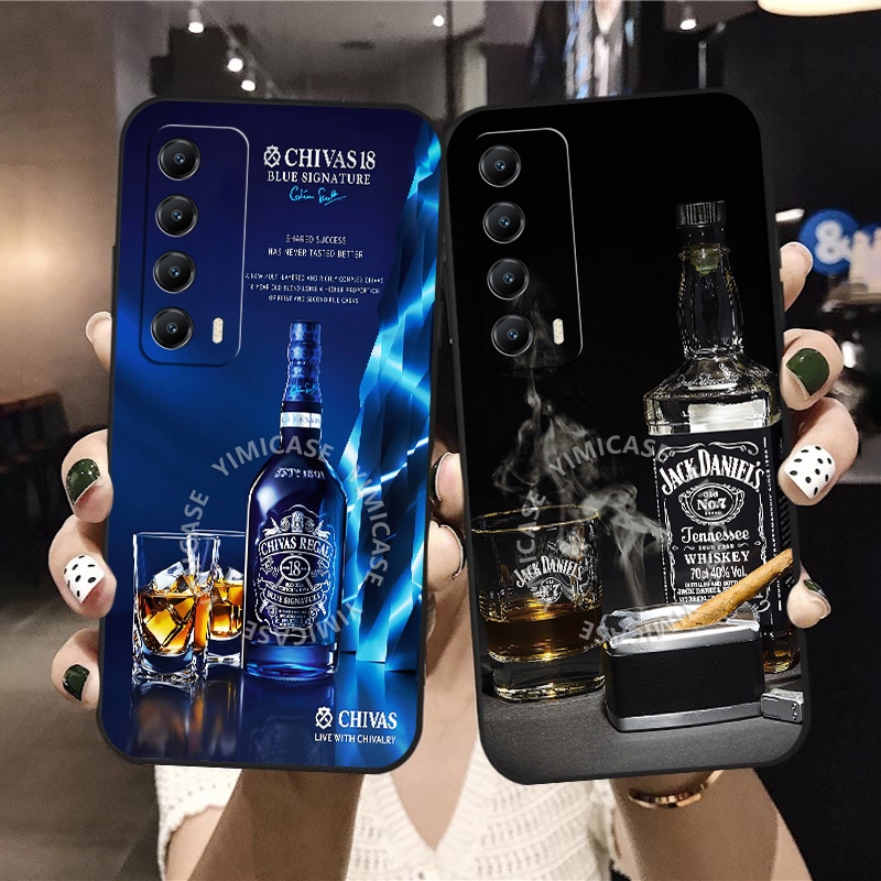 Ốp Lưng Cho huawei Y6 Y7 Y6S PRO Y7A Y6P Y9S Y9 Prime 2018 2019 Drink Motif Matte Case Bìa Mềm