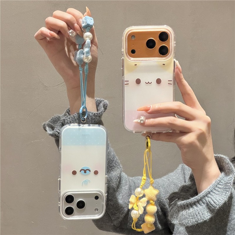 IPhone 17 Pro Max 16 pro max Seal họa tiết mèo TPU chất liệu IMD xử lý vỏ điện thoại