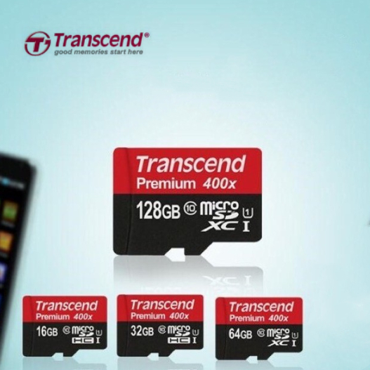 Transcend Premium 300x Mirco SD Card 8GB 16GB 32GB 64GB 128GB Tốc Độ Cao Loại 10 Thẻ Nhớ TF
