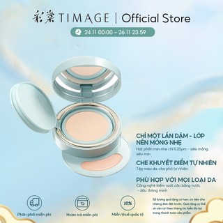 Cushion Che Khuyết Điểm TIMAGE – Lớp nền mỏng nhẹ, che mụn & thâm, chống nước, không trôi 14g+1g (Authentic chính hãng)