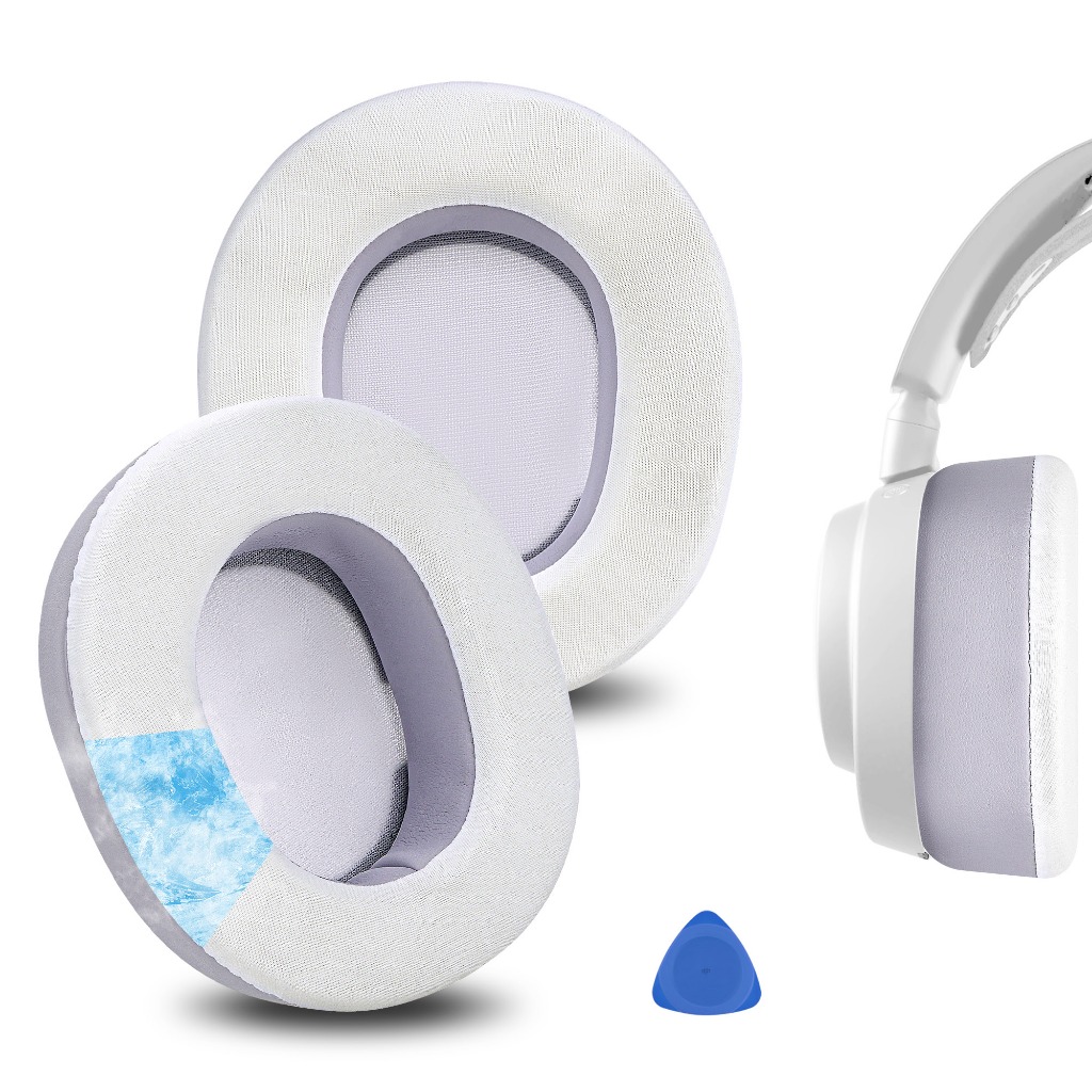 Miếng đệm tai thay thế dây làm mát cực dày Geekria Tương thích với tai nghe SteelSeries Arctis Nova 