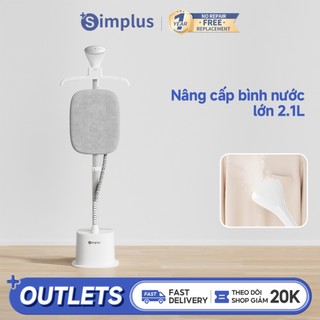  Simplus Bàn ủi hơi nước đứng Dung tích lớn 2.1L Công suất 2000W Làm nóng nhanh 40 giây Tùy chỉnh chiều cao Tích hợp móc treo GTJH023 