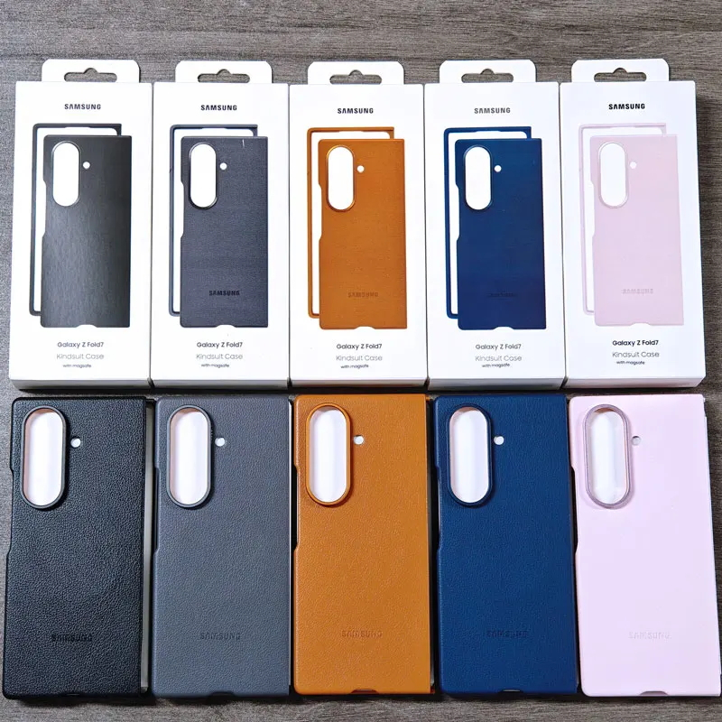 Dành Cho Samsung Galaxy Z Fold7 Fold 7 Vỏ Từ Tính Chất Lượng Cao Eco Da Cho Galaxy Z Fold 7 Magsafe 