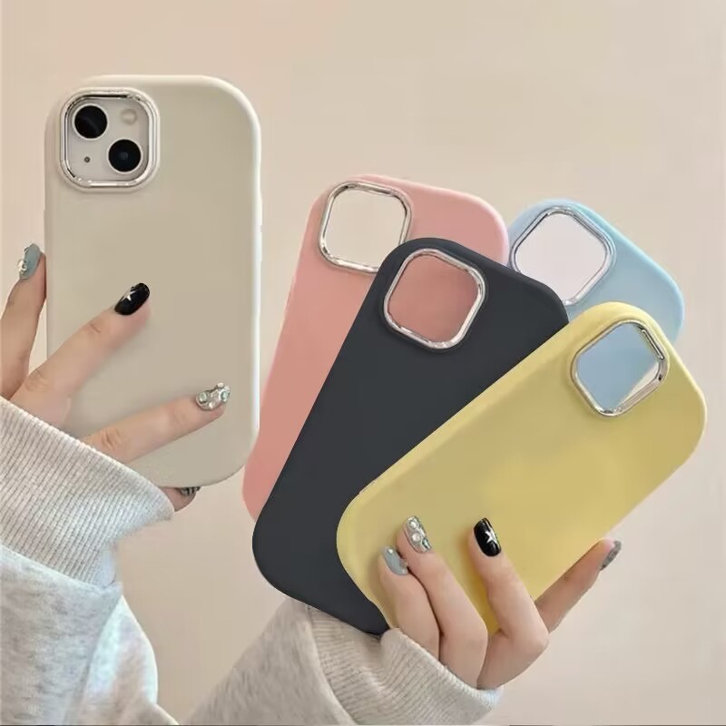 Ốp điện thoại silicon mềm kẹo đơn giản thời trang Motorola Moto G75 G35 G15 G05 4G 5G Vỏ điện thoại 