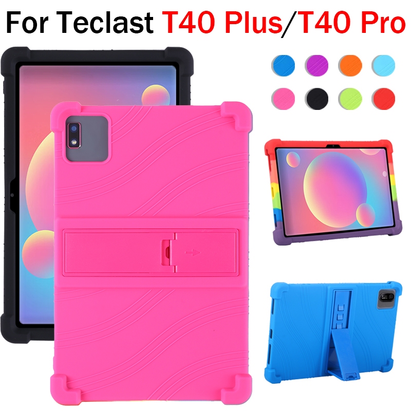 Dành Cho Teclast T40 Plus T40 Pro 10.4 '' Ốp Lưng Chống Sốc Bốn Góc T40Plus T40Pro Silicon Mềm Thời 