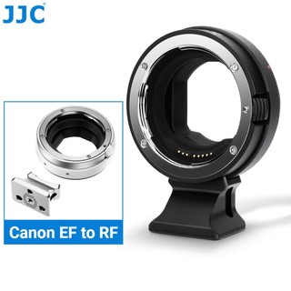  JJC EF-EOS R Lấy Nét Tự Động Ngàm Ống Kính Adapter Kim Loại Bộ Chuyển Đổi Ống Kính Để Gắn Canon EF EF-S Gắn Ống Kính Để RF Gắn Thân Máy Ảnh cho Canon Canon EOS R50 R10 R8 R7 R6 II R5 II R3 RP R 