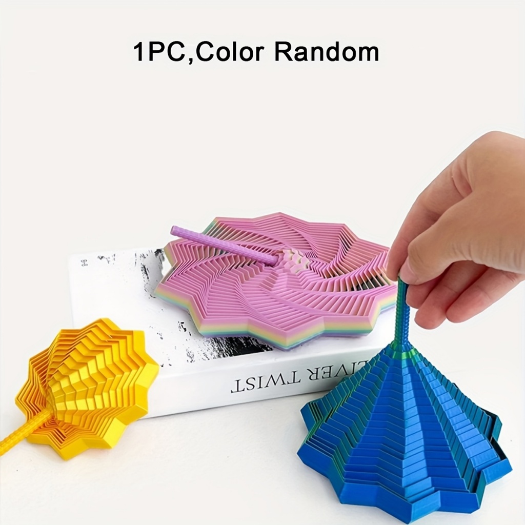 Đồ Chơi In 3D Đồ Chơi Giảm Căng Thẳng Đồ Chơi Fidget Gấp Trẻ Em Đồ Chơi Giáo Dục Xoay Xoắn Ốc Củ Cải