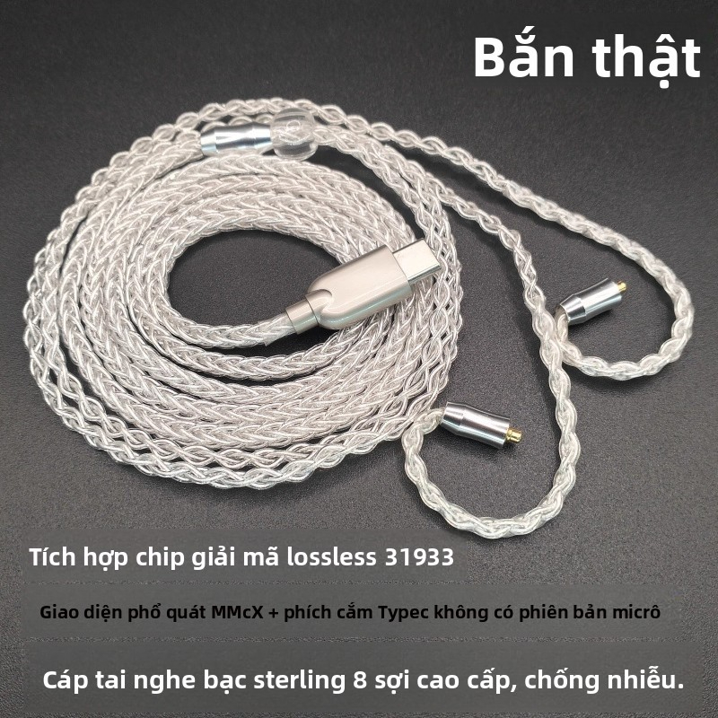 [Cáp tai nghe nâng cấp hoàn toàn mới 2025] Cáp tai nghe 3,5mm / 4,4mm / typeC Ba phích cắm MMCX | Độ phân giải cao không mất | BigBuy360 - bigbuy360.vn