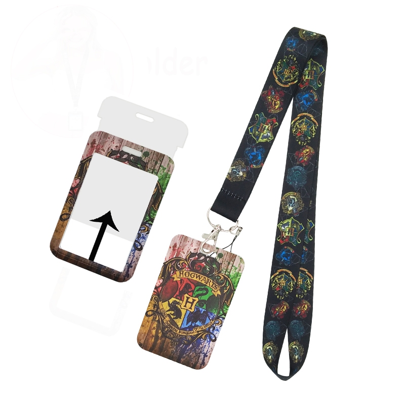 Dây buộc hoạt hình, Giá đỡ thẻ ID, Dây đeo cổ CellPhone Sling Dây máy ảnh cho móc khóa Phụ kiện giữ 