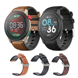 Dây đeo thay thế cho COROS PACE Pro 3 Dây đeo đồng hồ thông minh silicon bằng da cho COROS PACE 4 / 3 / 2 / APEX 4 / 3 / 2 Pro 42 46mm Dây đeo