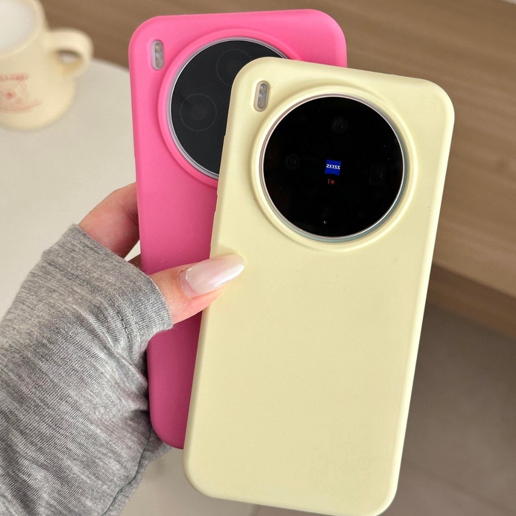 Dành Cho Vivo X300 FE / X300 / X300 Pro / X300s / X300 Ultra Vỏ Silicon Gel Cứng Chống Rơi Vỏ Điện T